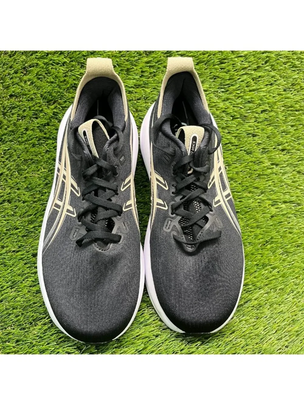 Asics Gel-Nimbus 28 Womens Size 9D Black White Athletic Running Shoes Sneakers